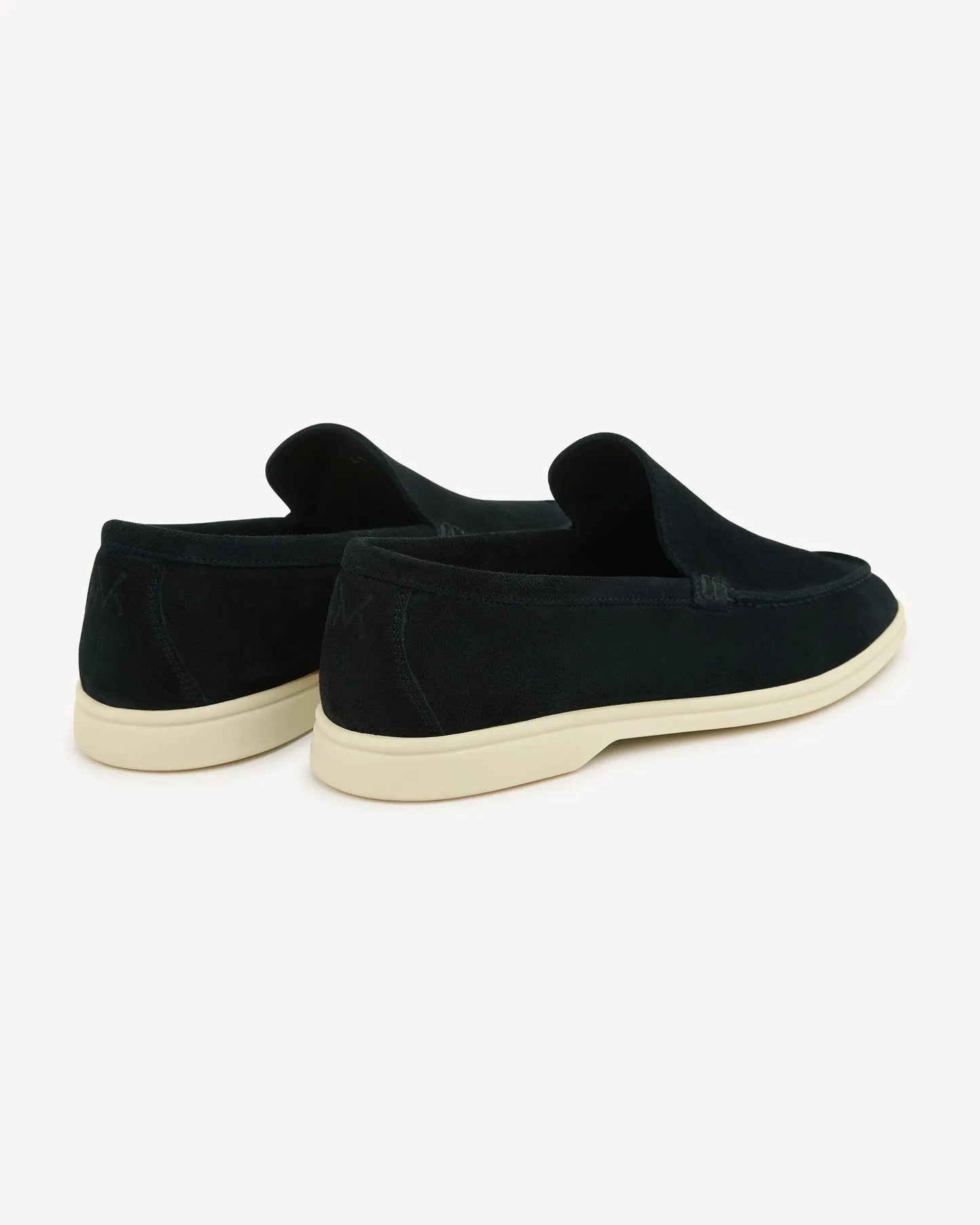 Brabion Unlined Capri Suede Loafer – Black - BRABION