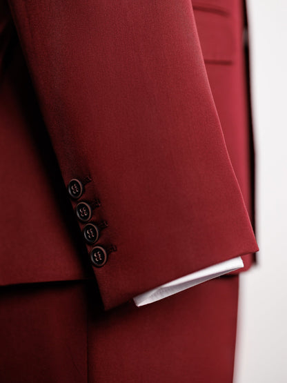 Bordeaux Slim-Fit Suit 3-Piece VIOSSI
