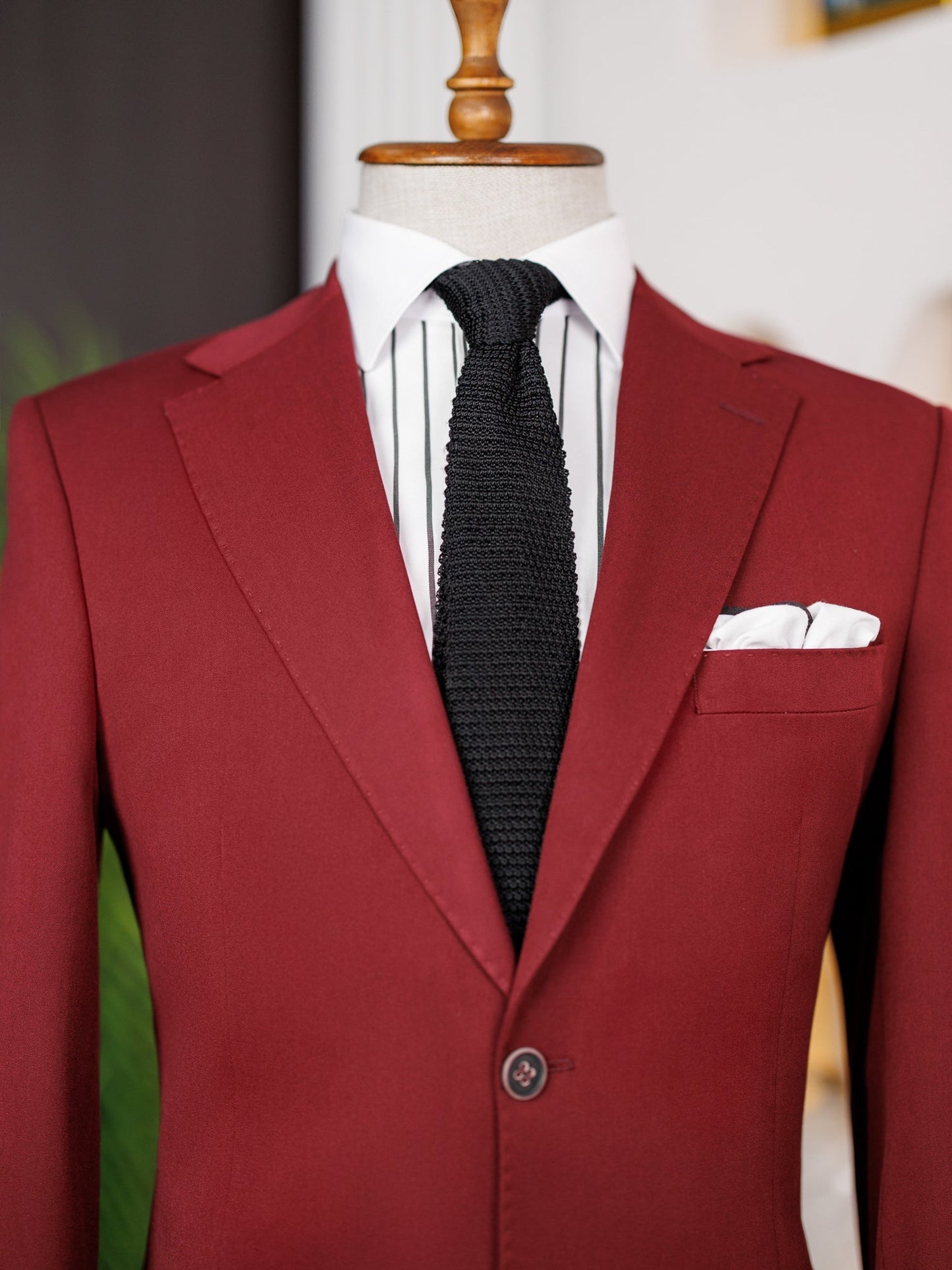 Bordeaux Slim-Fit Suit 3-Piece VIOSSI