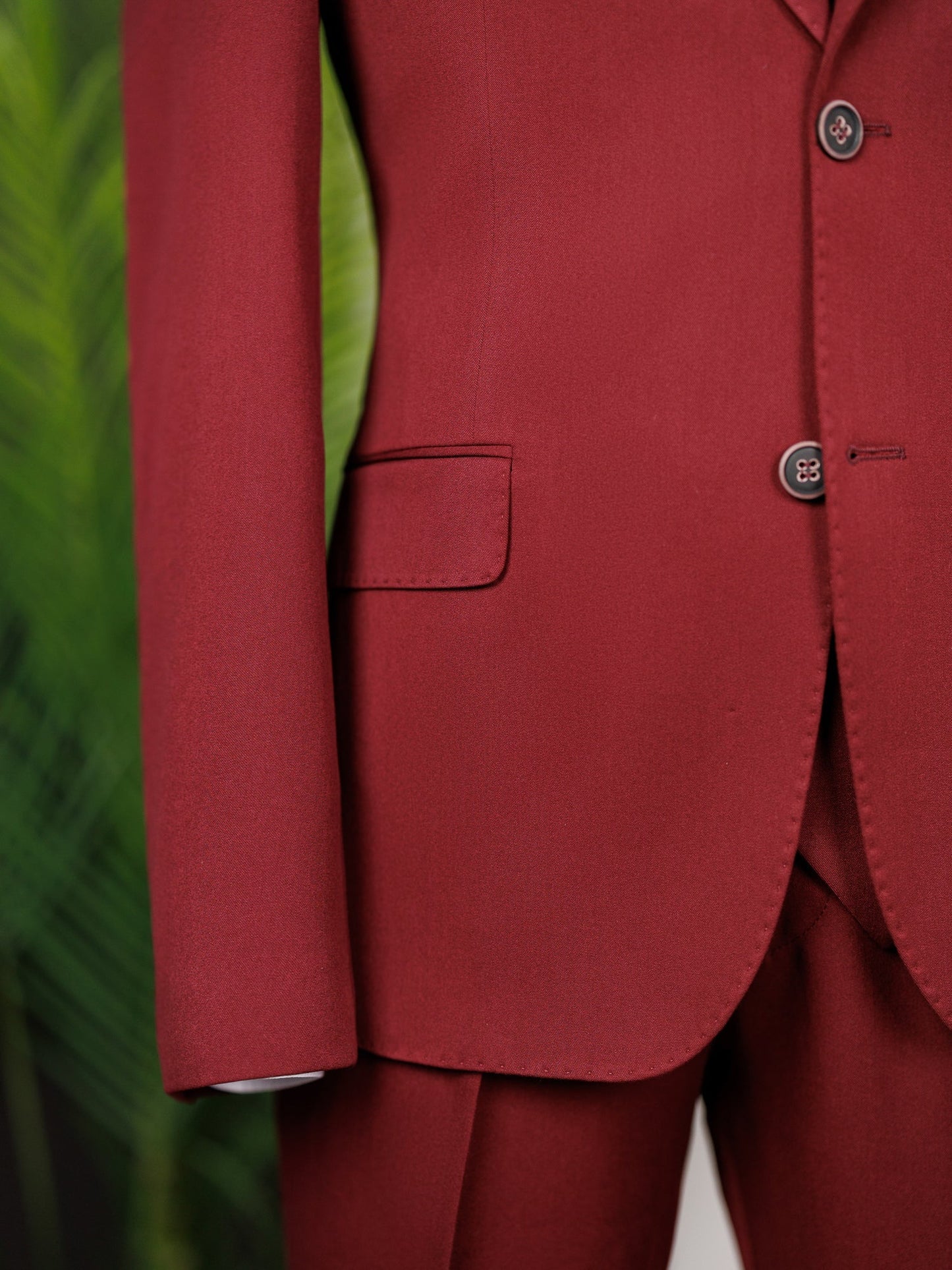 Bordeaux Slim-Fit Suit 3-Piece VIOSSI