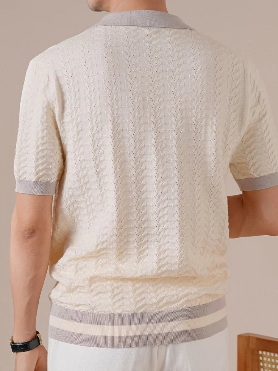 Brabion Old Money Knit Polo - BRABION