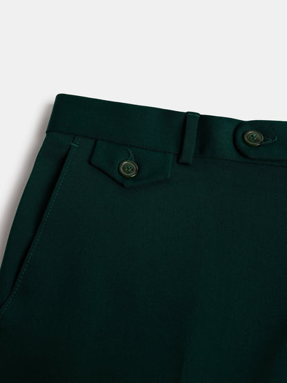 Donazi Green High Waist Slim-Fit Pants VIOSSI