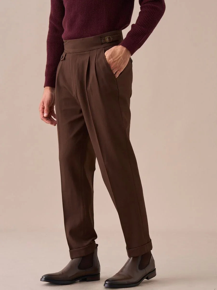 Sorano High Waisted Gurkha Pants - BRABION
