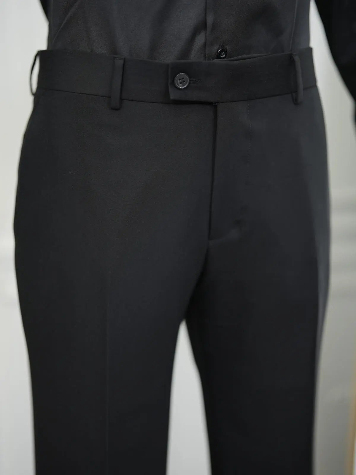 Brabion Aston Black Slim Fit 3 Piece Suit brabion