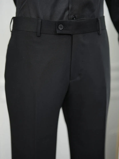 Brabion Aston Black Slim Fit 3 Piece Suit brabion