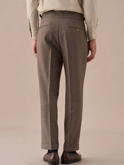 Men's Checkered Gurkha Pants - BRABION
