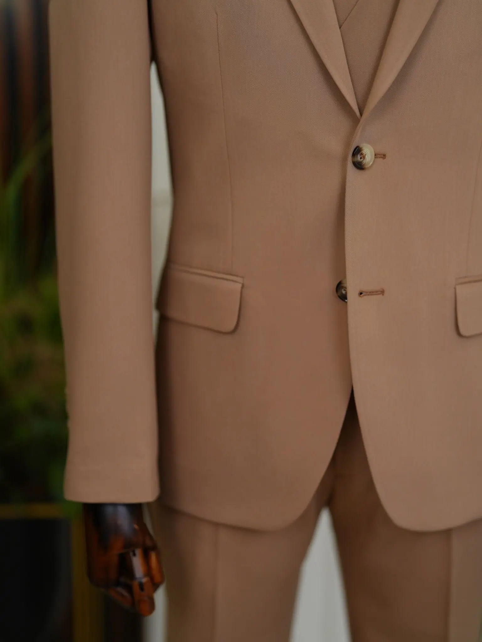 Brabion Aston Brown Slim Fit 3 Piece Suit brabion