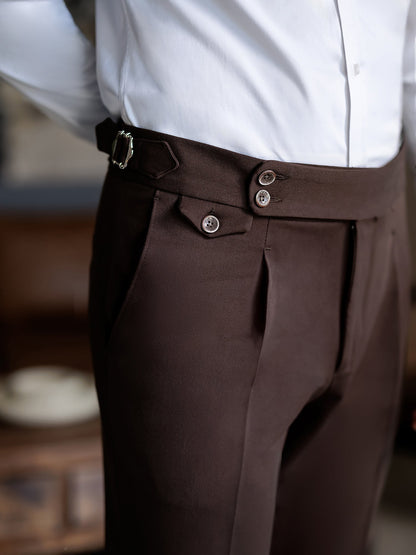 Brown Double Breasted Suit 2-Piece VIOSSI