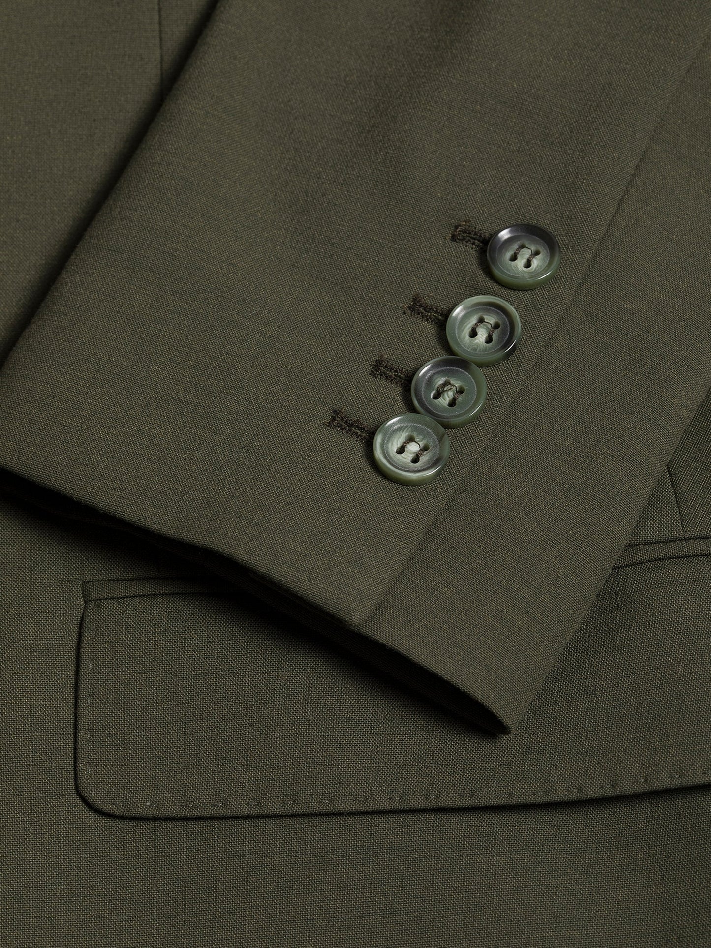 Khaki Double Breasted Suit 2-Piece VIOSSI
