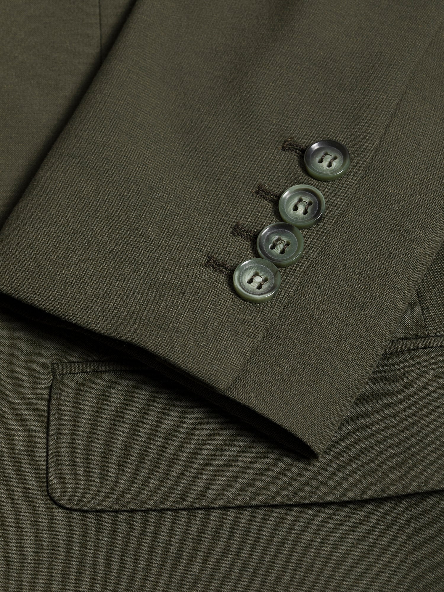 Khaki Double Breasted Suit 2-Piece VIOSSI