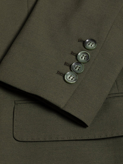 Khaki Double Breasted Suit 2-Piece VIOSSI