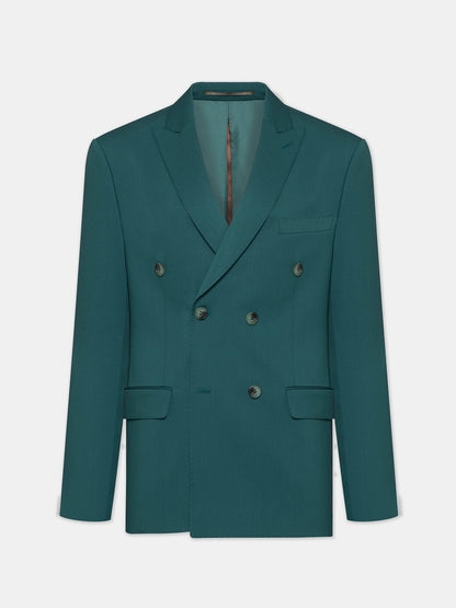 Green Double Breasted Suit 2-Piece - BRABION