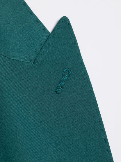 Green Double Breasted Suit 2-Piece - BRABION