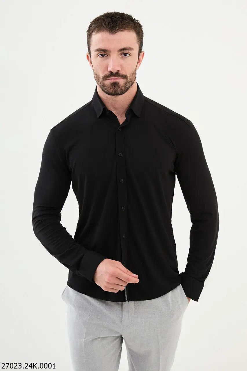 Brabion James Men’s Slim Fit Cotton Shirt - Elevate Your Wardrobe - BRABION