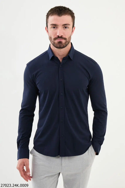 Brabion James Men’s Slim Fit Cotton Shirt - Elevate Your Wardrobe - BRABION