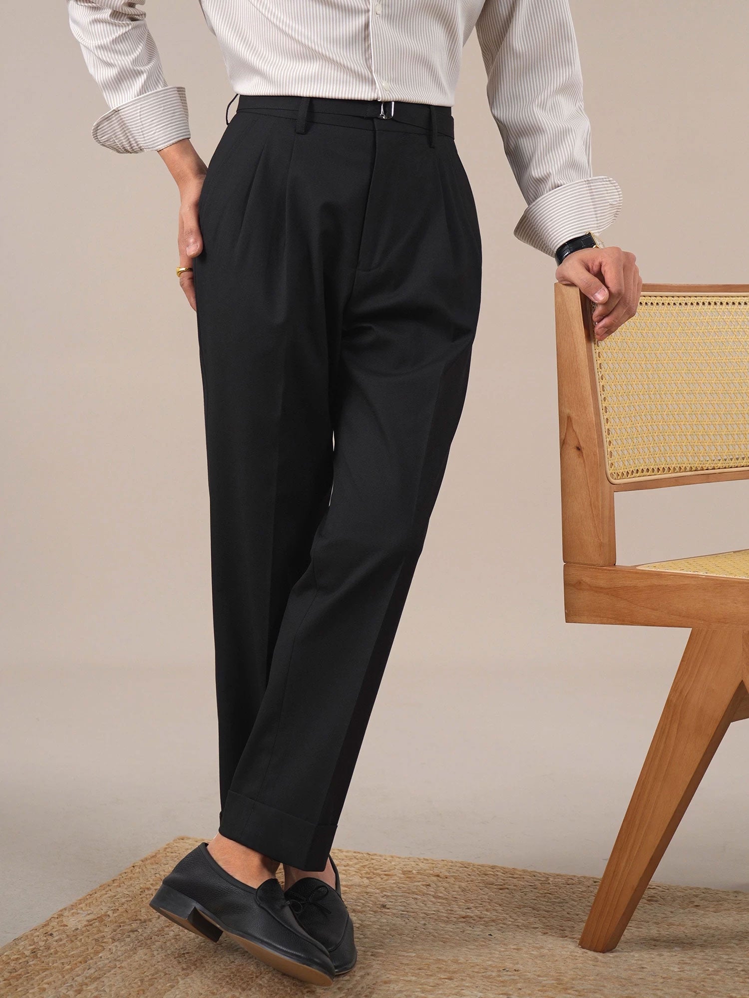 Men’s Italian Lightweight Dress Trousers BRABION