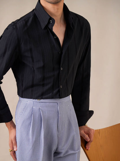 Men’s Seersucker Dress Shirt - BRABION