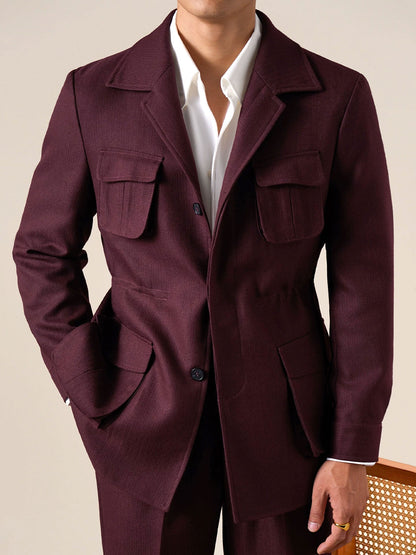Men's Italian-Style Hunting Retro Jacket - BRABION