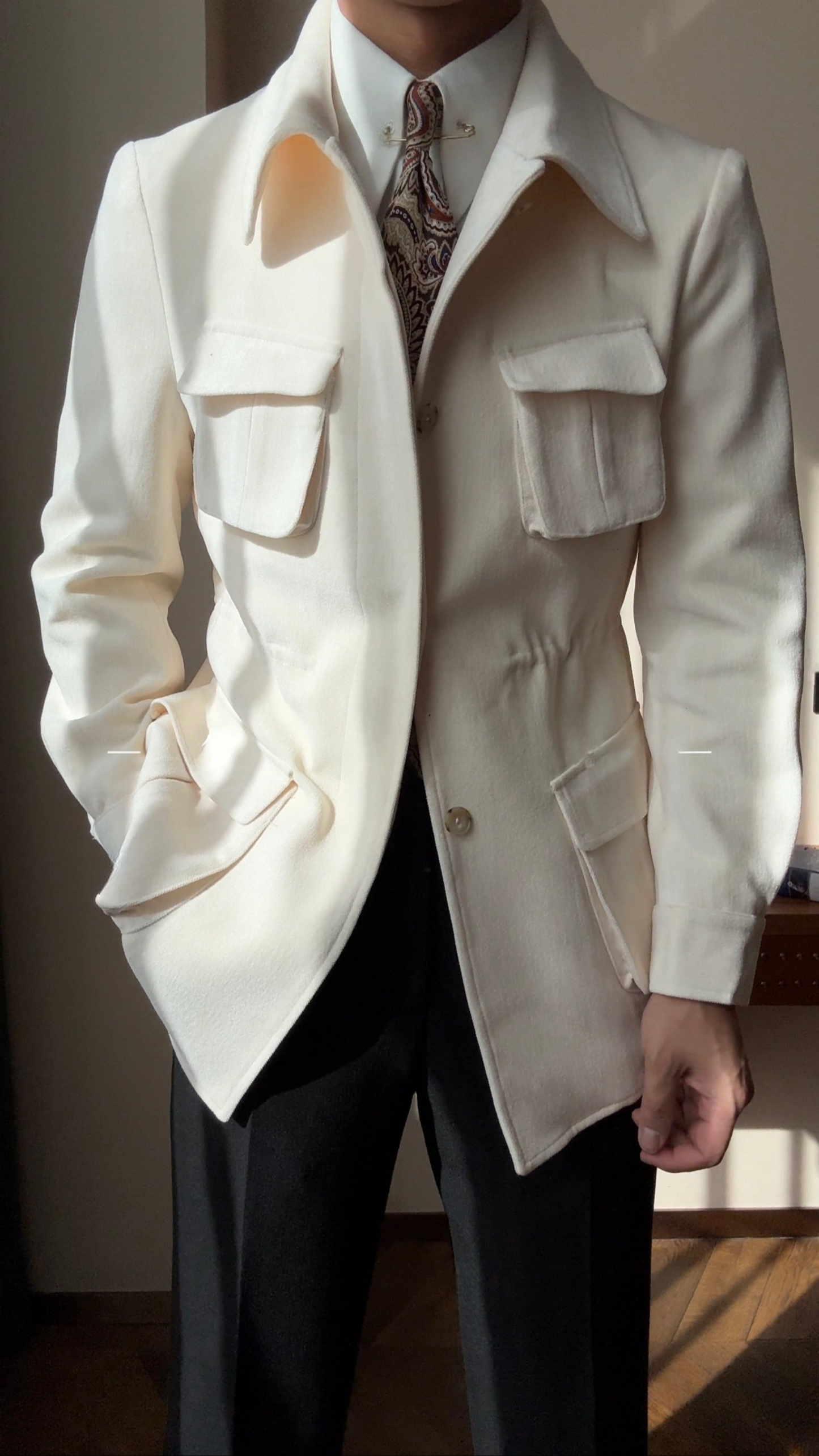 Men’s Italian Retro Hunting Jacket - BRABION