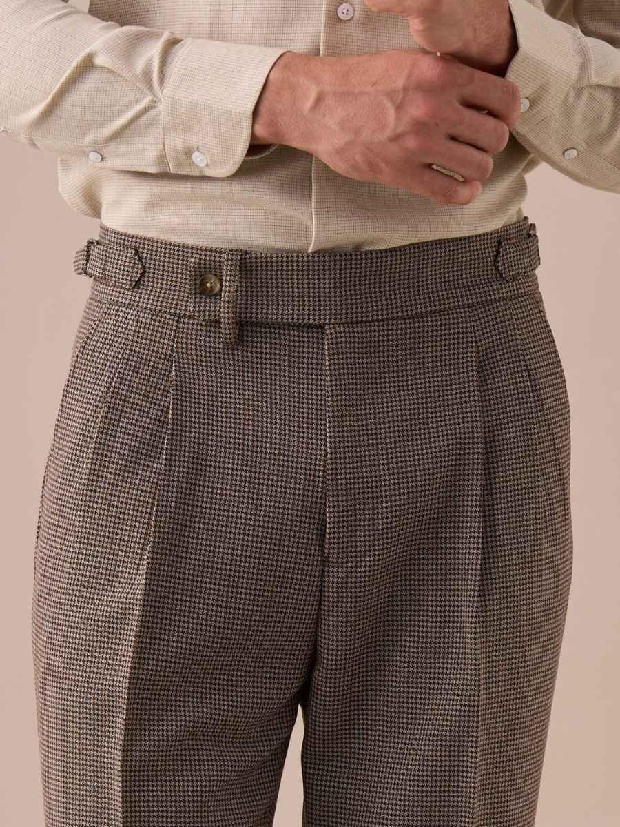 Men's Checkered Gurkha Pants - BRABION