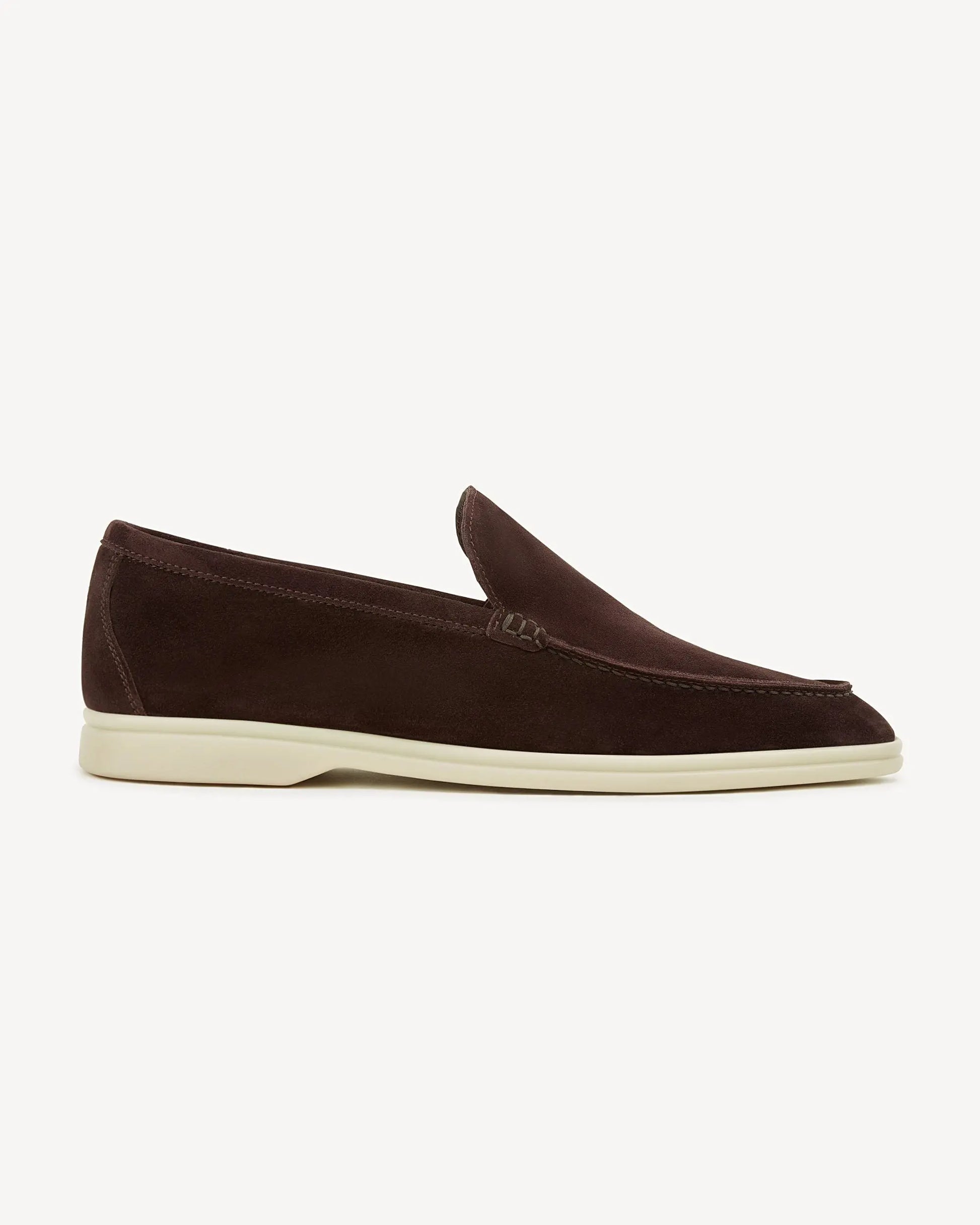 Brabion Unlined Capri Suede Loafer – Brown for the Modern Gentleman - BRABION