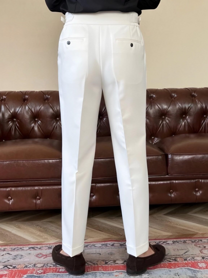 Sidetab Elastic Trousers - BRABION