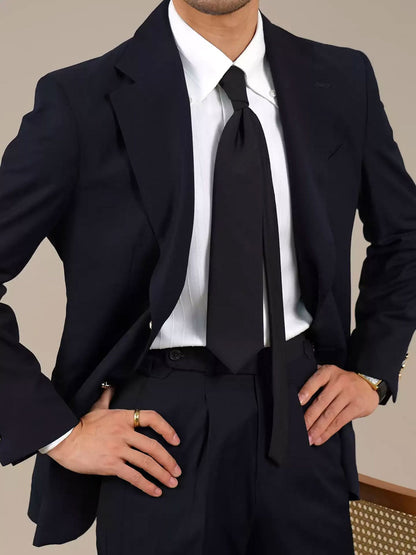 Men’s Italian-Style Notch Lapel Blazer BRABION