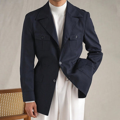 Men's Linen Breathable Hunting Jacket - BRABION