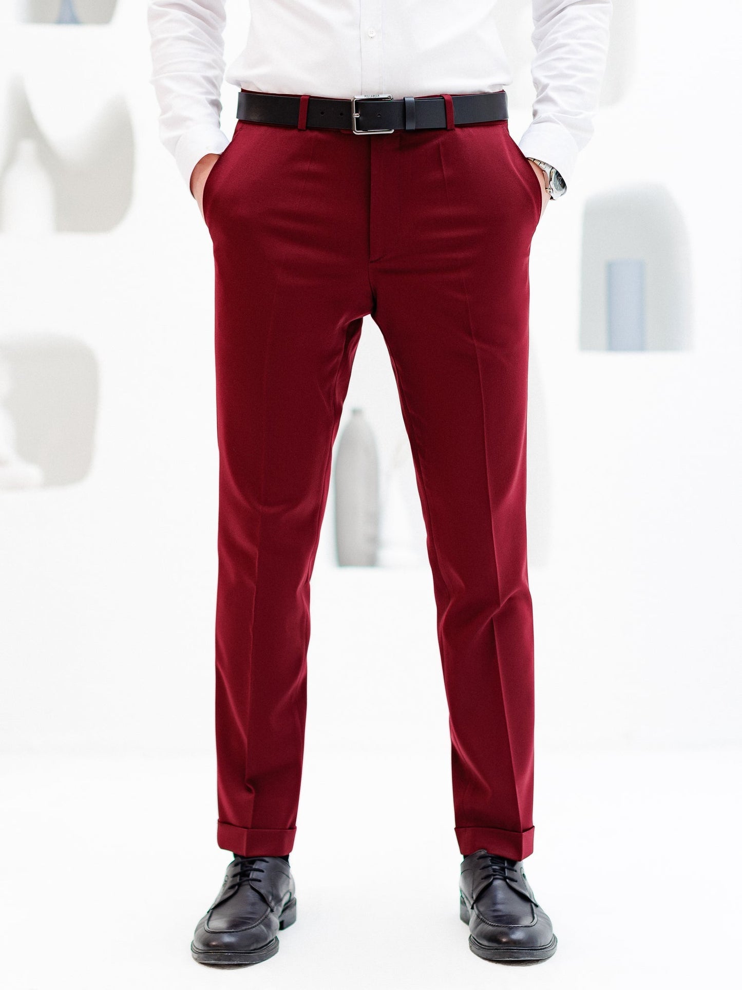 Bordeaux Slim-Fit Suit 3-Piece VIOSSI