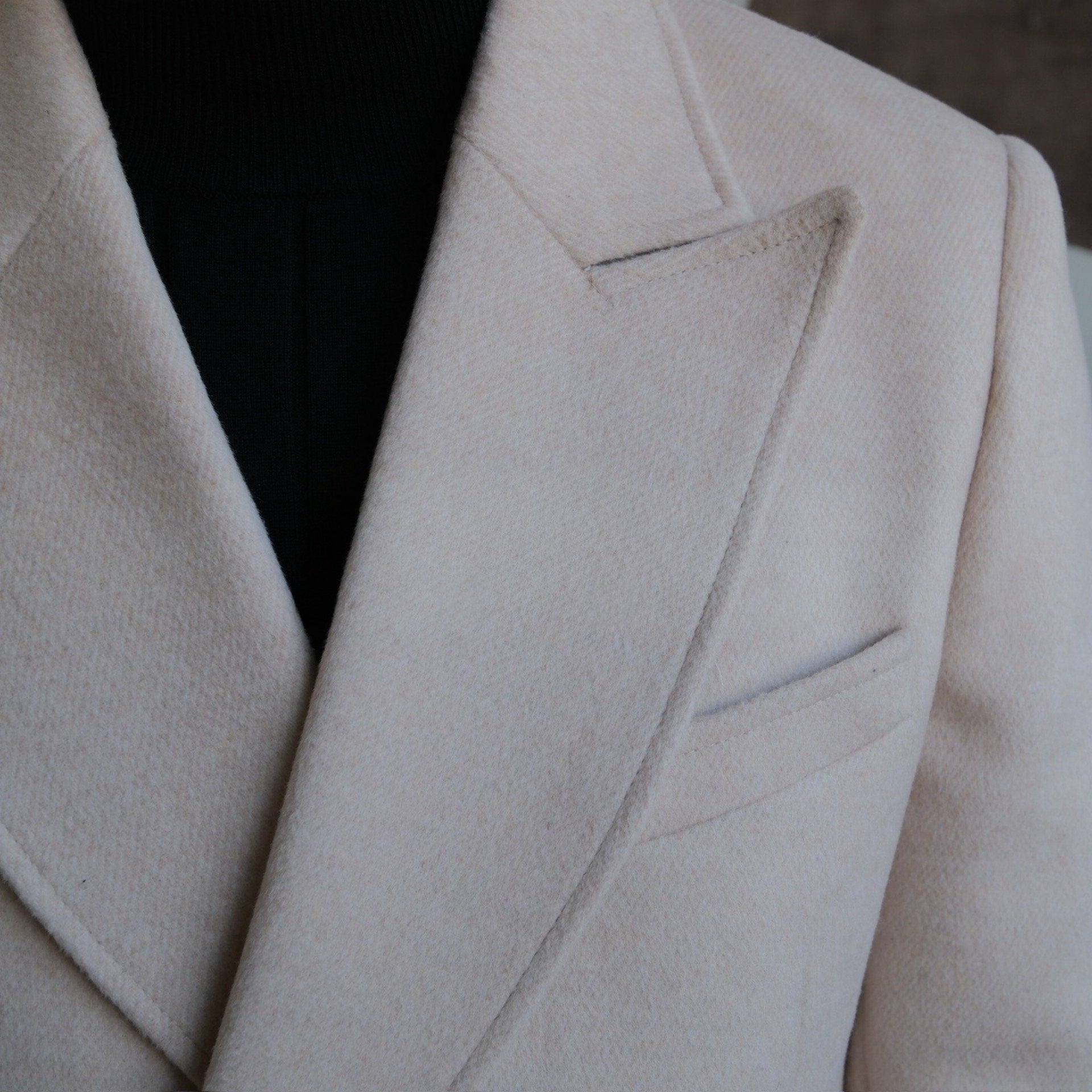 Chesterfield Wool Double-Breasted Overcoat - BRABION