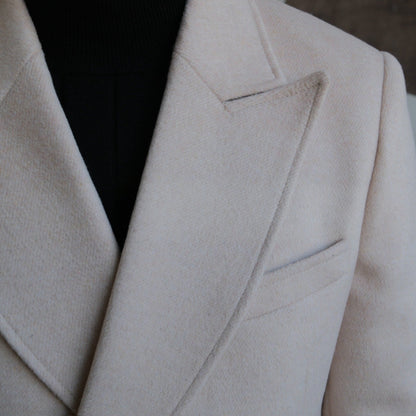 Chesterfield Wool Double-Breasted Overcoat - BRABION