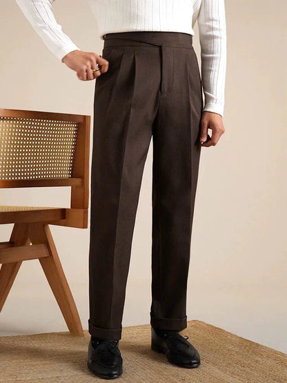 Textured Bologna Gurkha Trousers - BRABION