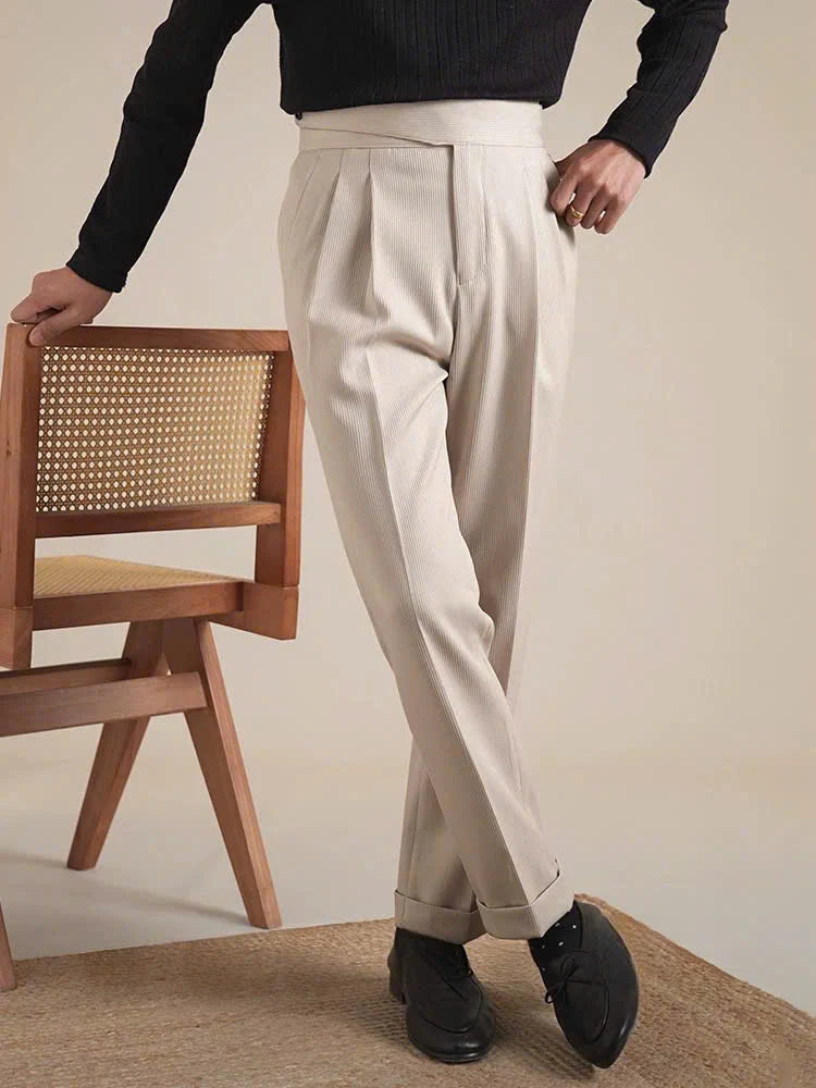 Textured Bologna Gurkha Trousers - BRABION