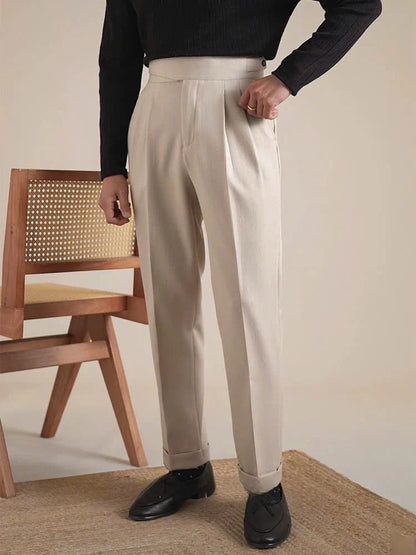 Textured Bologna Gurkha Trousers - BRABION