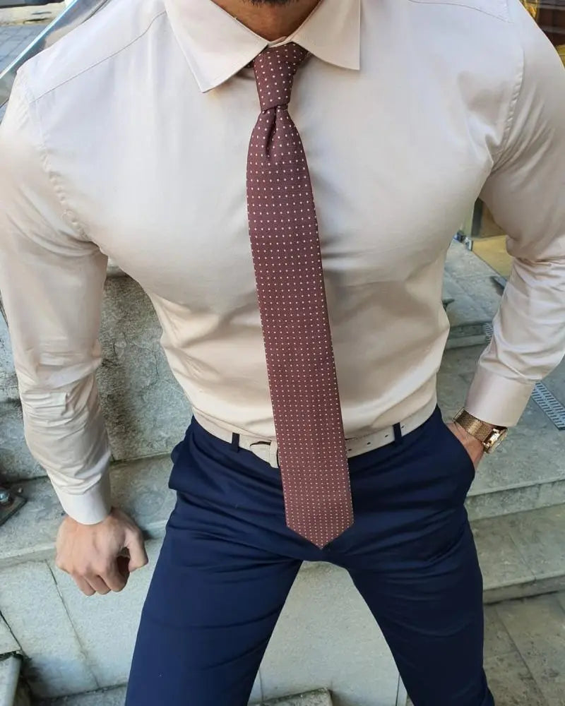 Arden Slim Fit Cotton Shirt – Elevate Your Wardrobe - BRABION