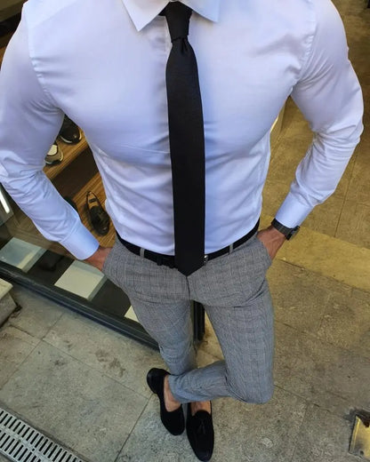 Arden Slim Fit Cotton Shirt – Elevate Your Wardrobe - BRABION