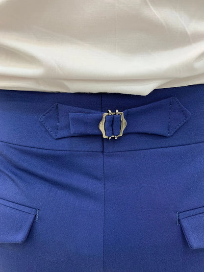 Sax Buckled Canvas Trousers for All Occasions - BRABION