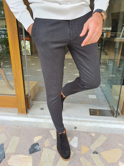 Vince Black Slim Fit Pants - BRABION
