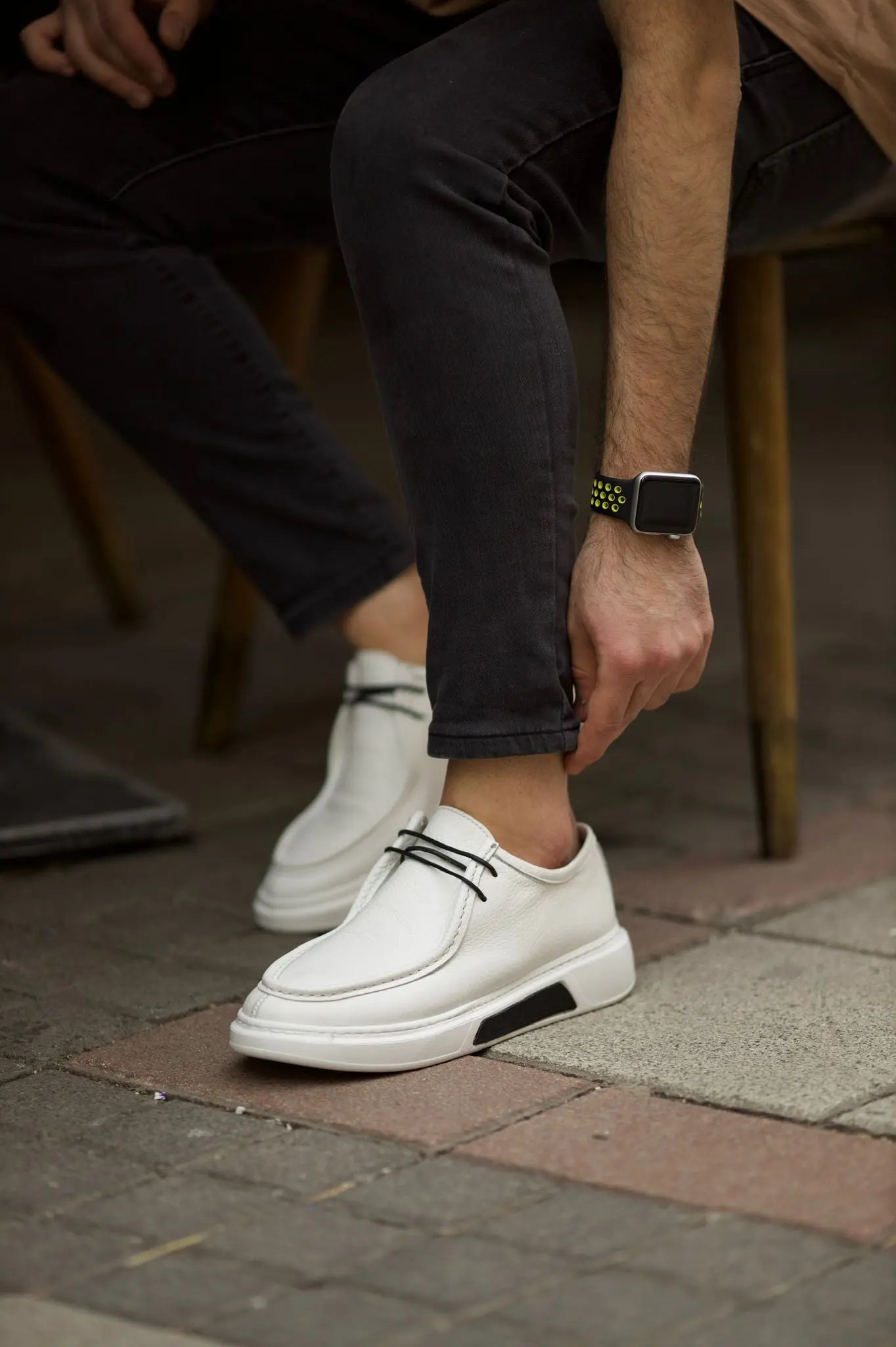Vince Eva Pool Sole White Shoes – Elegant Leather Footwear - BRABION