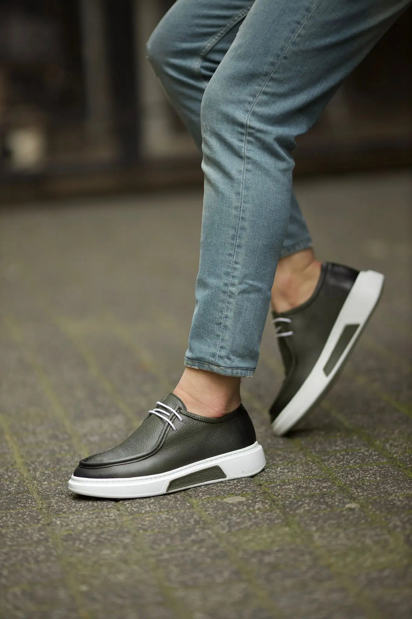Vince Eva Pool Sole Green Shoes - Elegant Leather Footwear for All Occasions - BRABION