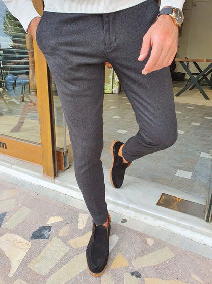 Vince Black Slim Fit Pants - BRABION
