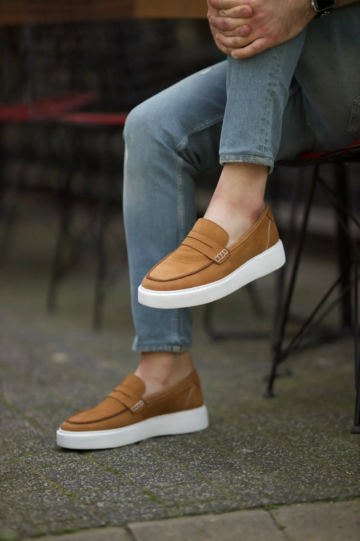 Vince Eva Sole Nubuck Strap Camel Shoes: Stylish Comfort for Every Occasion - BRABION